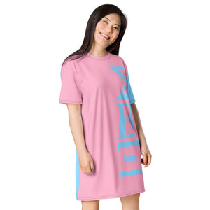 Sigma Beta Xi | Multi T-shirt dress