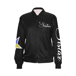 Star Girl Bomber Jacket, S / Black