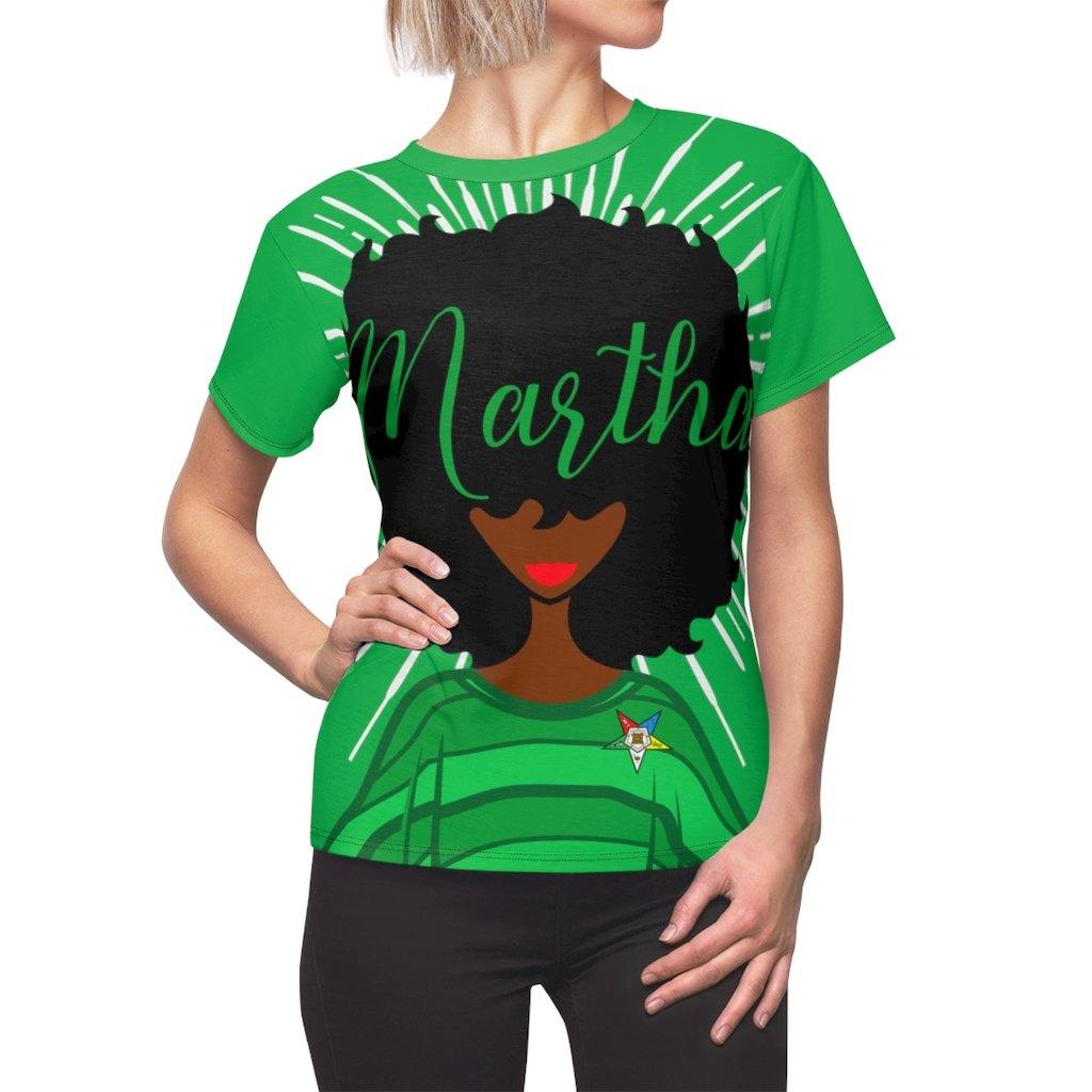 Eastern Star OES Martha - Green - Strong Girl Tees