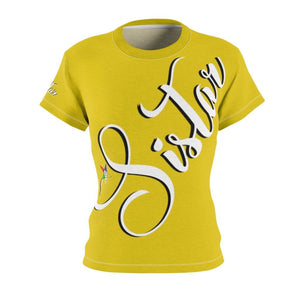 Order of Eastern Star // Eastern Star clothing // OES Sistar tee - Yellow - Strong Girl Tees