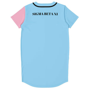 Sigma Beta Xi - Multi Baseball Jersey Dress