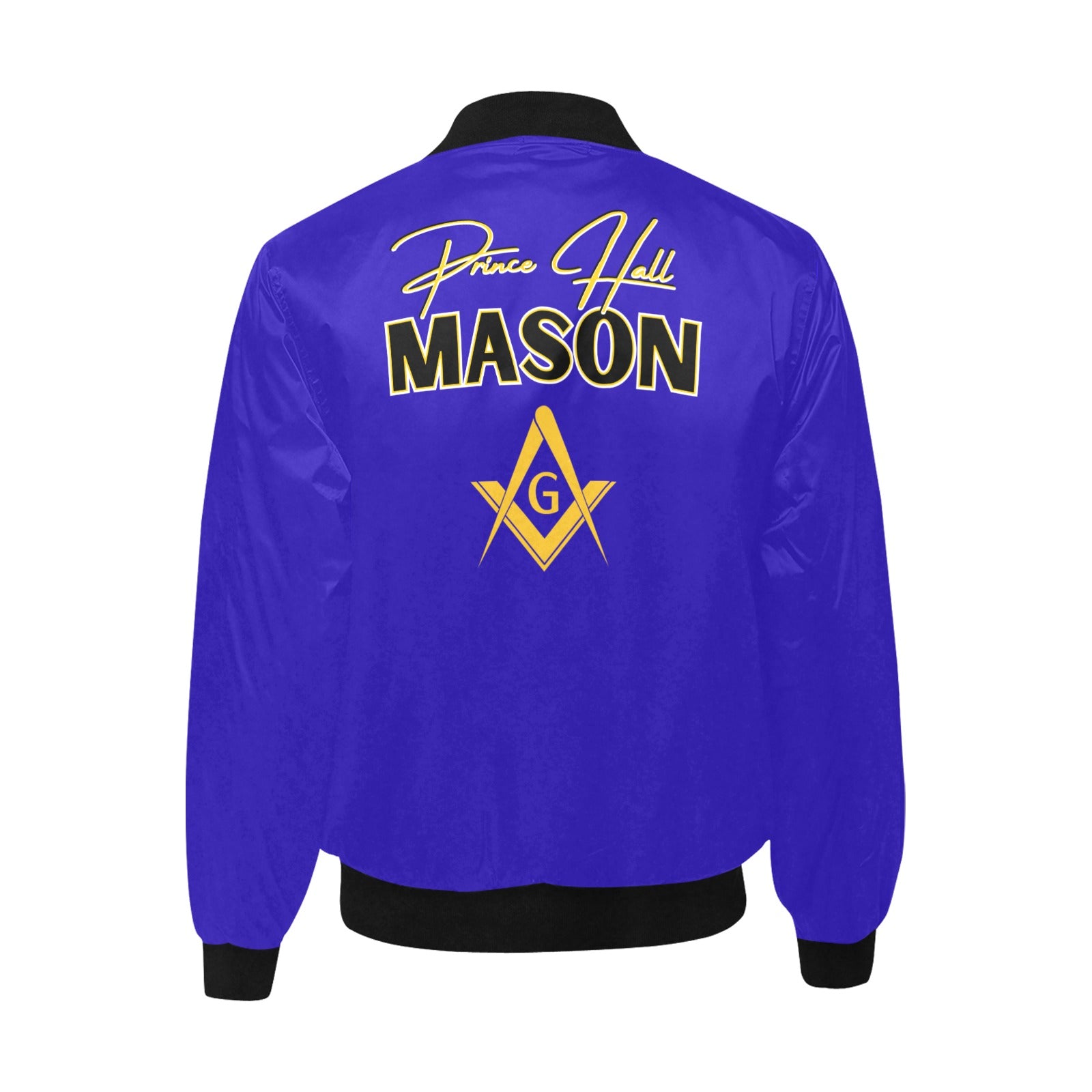 Masonic Bomber Jacket | Prince Hall - Blue