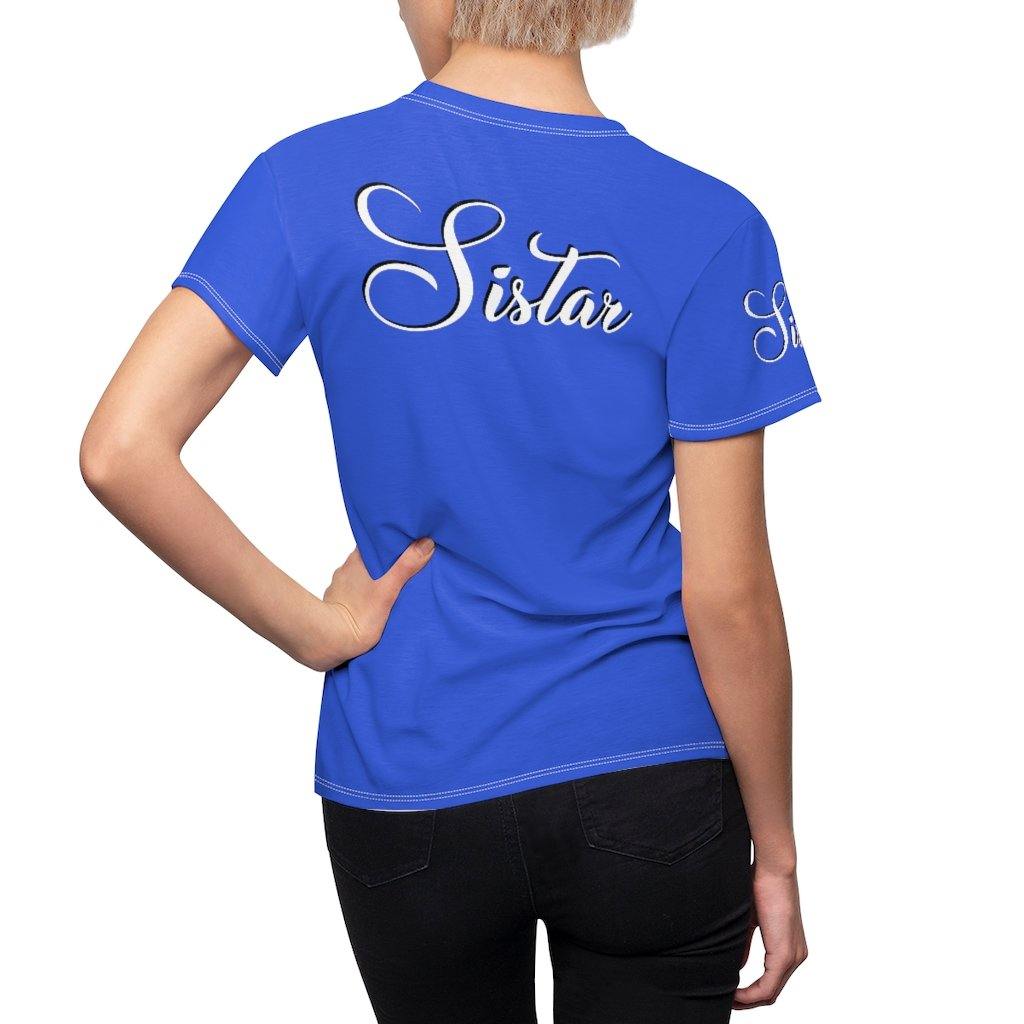 Order of Eastern Star // Eastern Star clothing // OES Sistar tee - Blue - Strong Girl Tees
