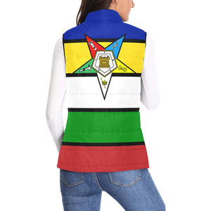 Eastern Star | Vibrant Colors Puffer Vest Jacket
