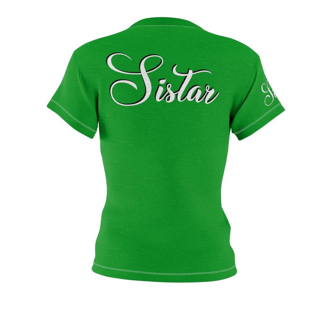 Order of Eastern Star // Eastern Star clothing // OES Sistar tee - Green - Strong Girl Tees