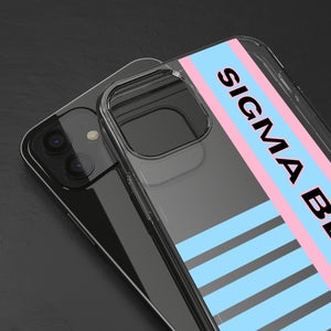 Sigma Beta Xi | Base Colors on Clear Case