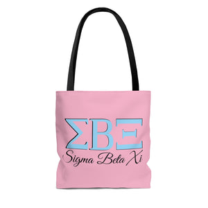 Sigma Beta Xi | Letters Tote Bag