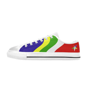 OES Eastern Star Wave Sneakers Canvas Shoes