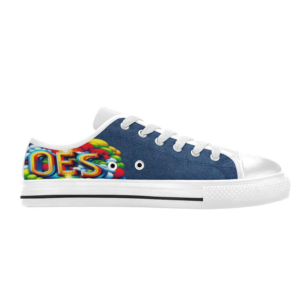OES Burst French Blue Denim Sneakers