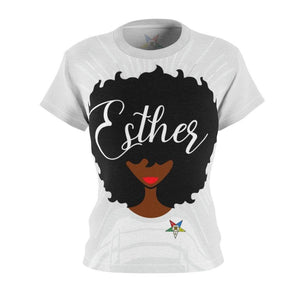 Eastern Star OES Esther - Light Gray/ White - Strong Girl Tees