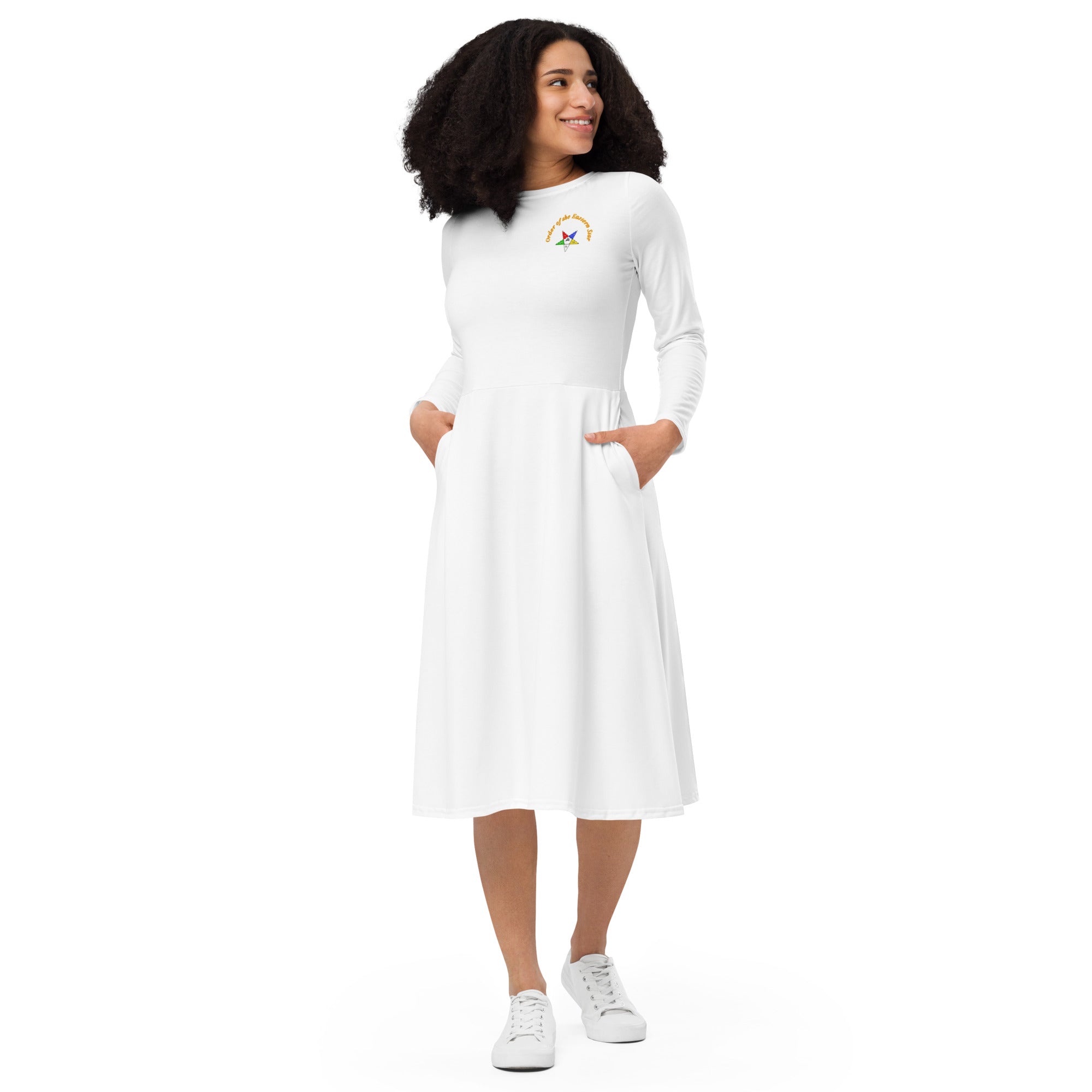 Order of the Eastern Star | OES In Service Long Sleeve Dress