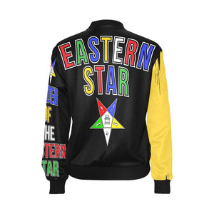 Eastern Star | OES Proud to Serve Bomber Jacket