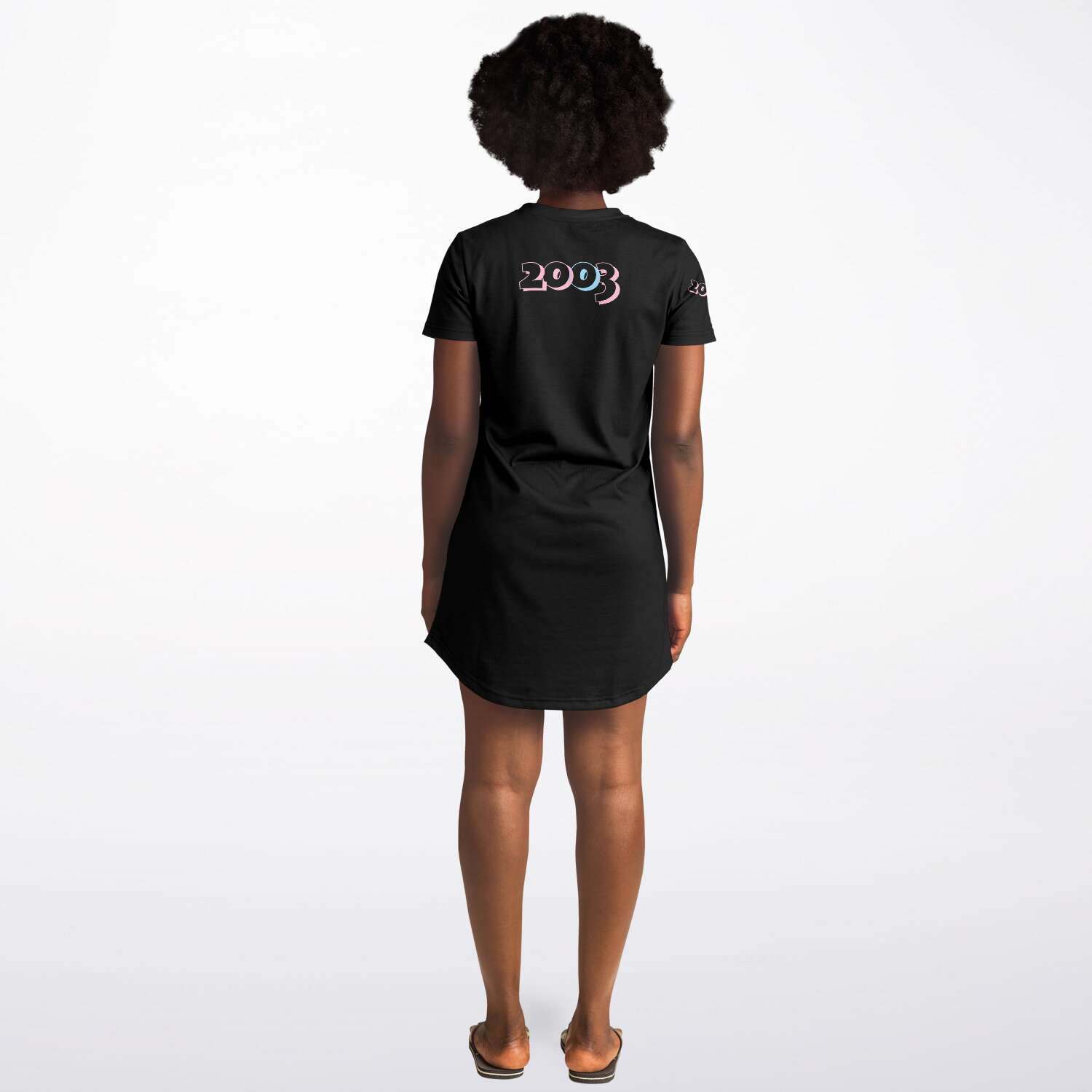 Sigma Beta Xi 2003 T-Shirt Dress - Black