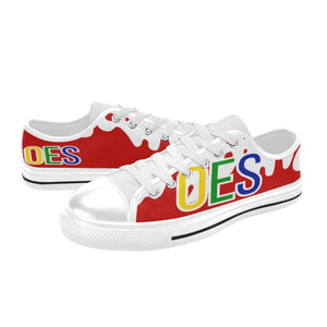 Order of the Eastern Star | OES Splash Canvas Shoes