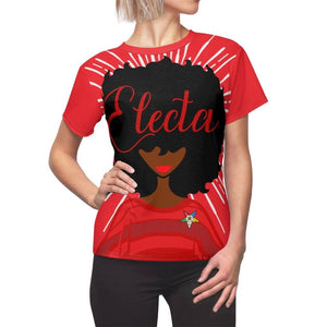Eastern Star OES Electa - Red - Strong Girl Tees