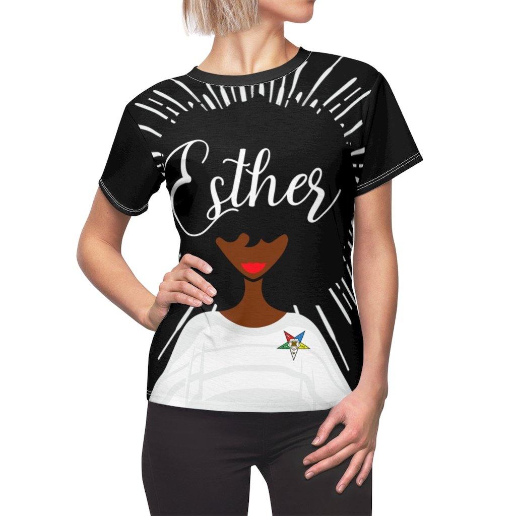 Eastern Star OES Esther - Black - Strong Girl Tees